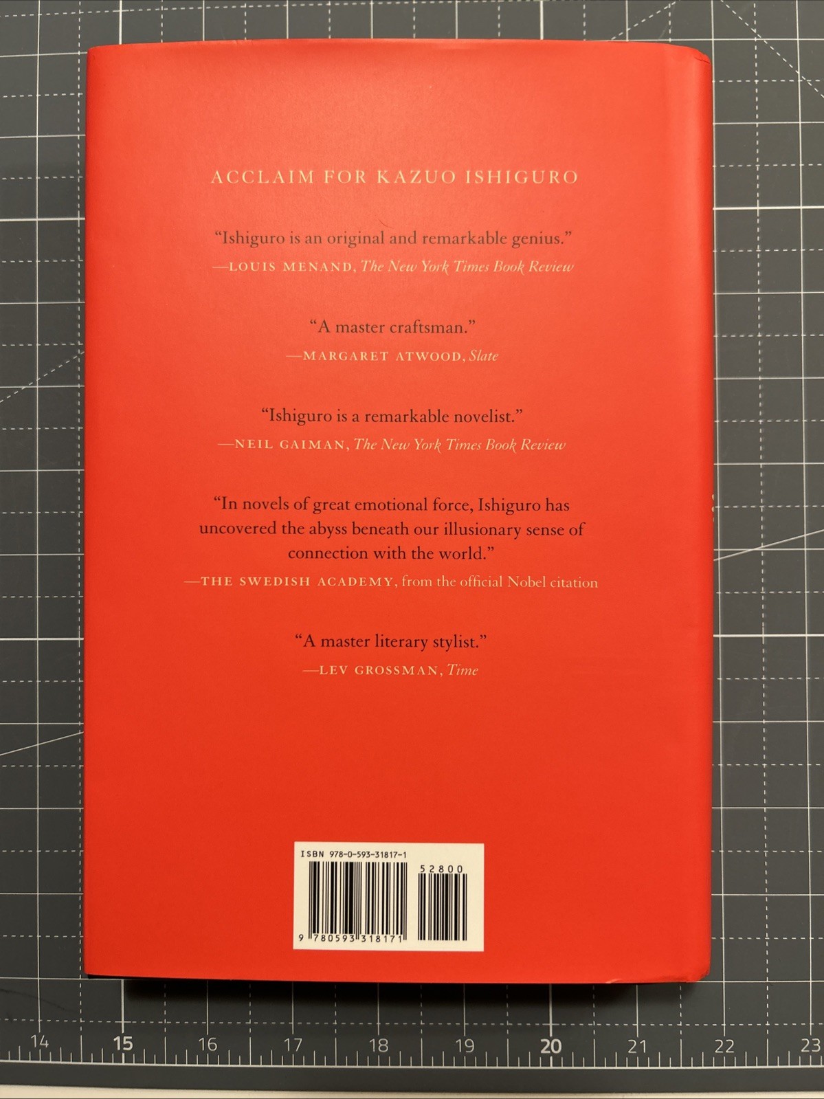 Klara and the Sun- Kazuo Ishiguro 1st Edition 1st Print – NF