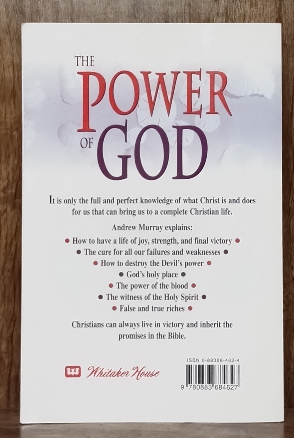 Holiest of All Andrew Murray Whitaker House Paperback Christian Hebrews Commenta