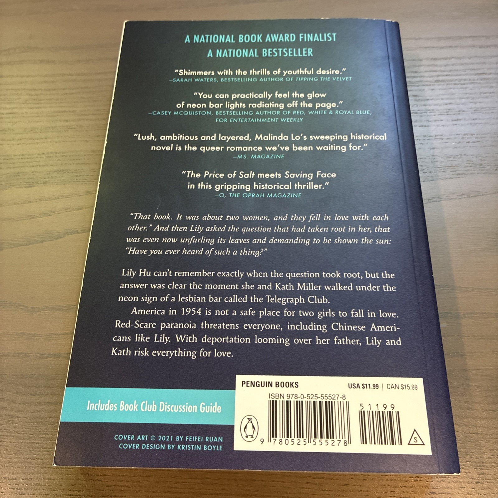Last Night at the Telegraph Club by Malinda Lo (2021, Trade Paperback)