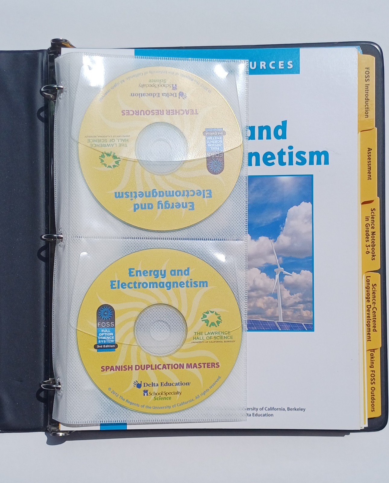 FOSS Energy and Electromagnetism Teacher Resources Guide Science Homeschool