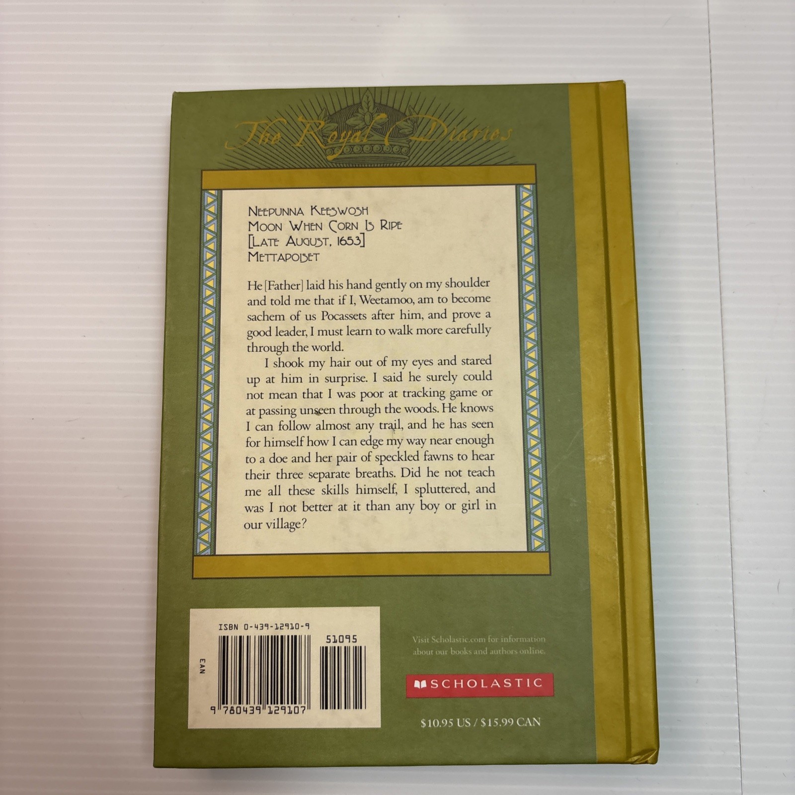 The Royal Diaries Lot of 8 Catherine Nzingha Anastasia Weetamoo Victoria etc.