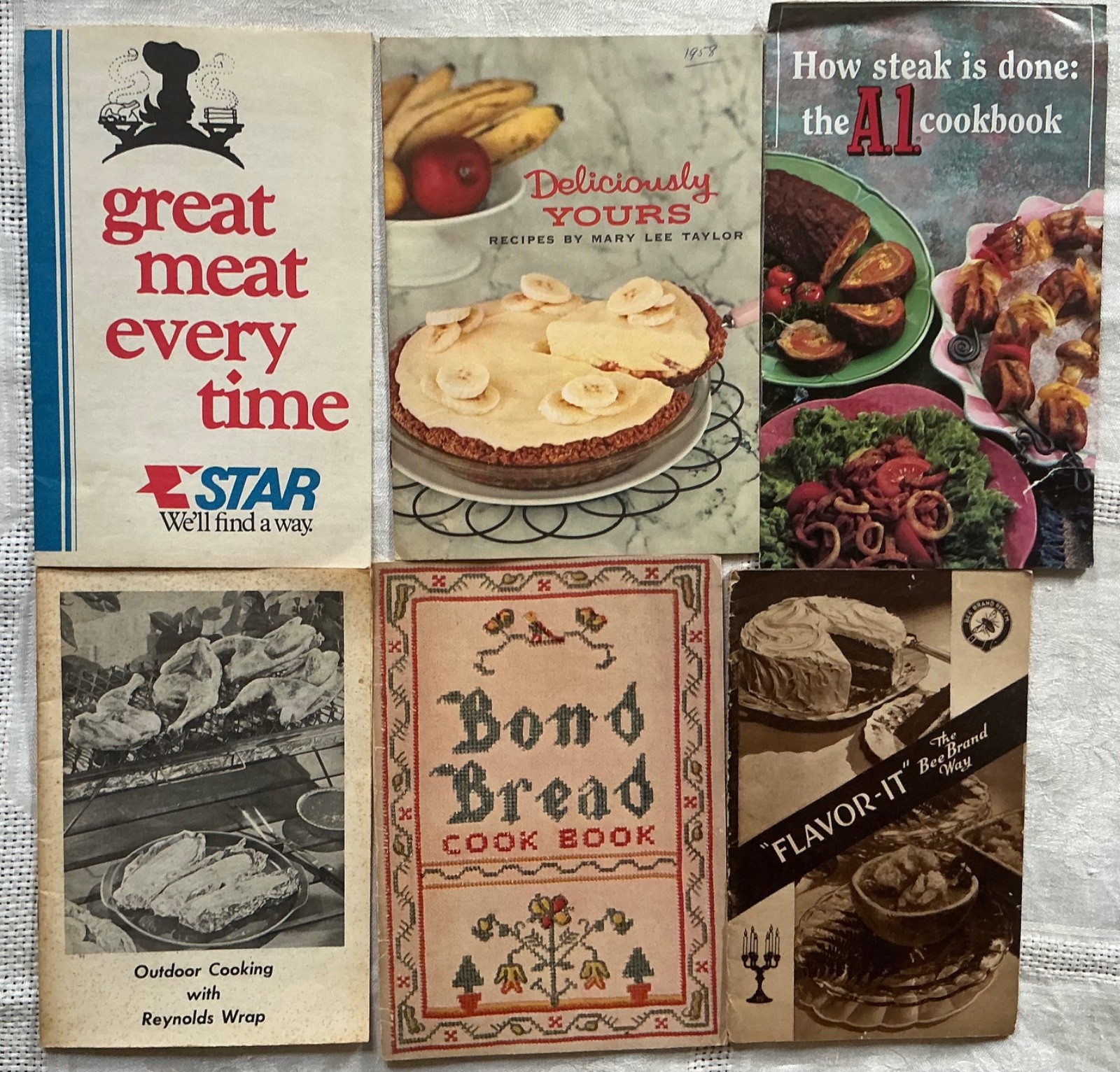 Lot of 60+ Vntg Advertising Cookbook Booklet Pamphlet Recipes 1930s – 2000s