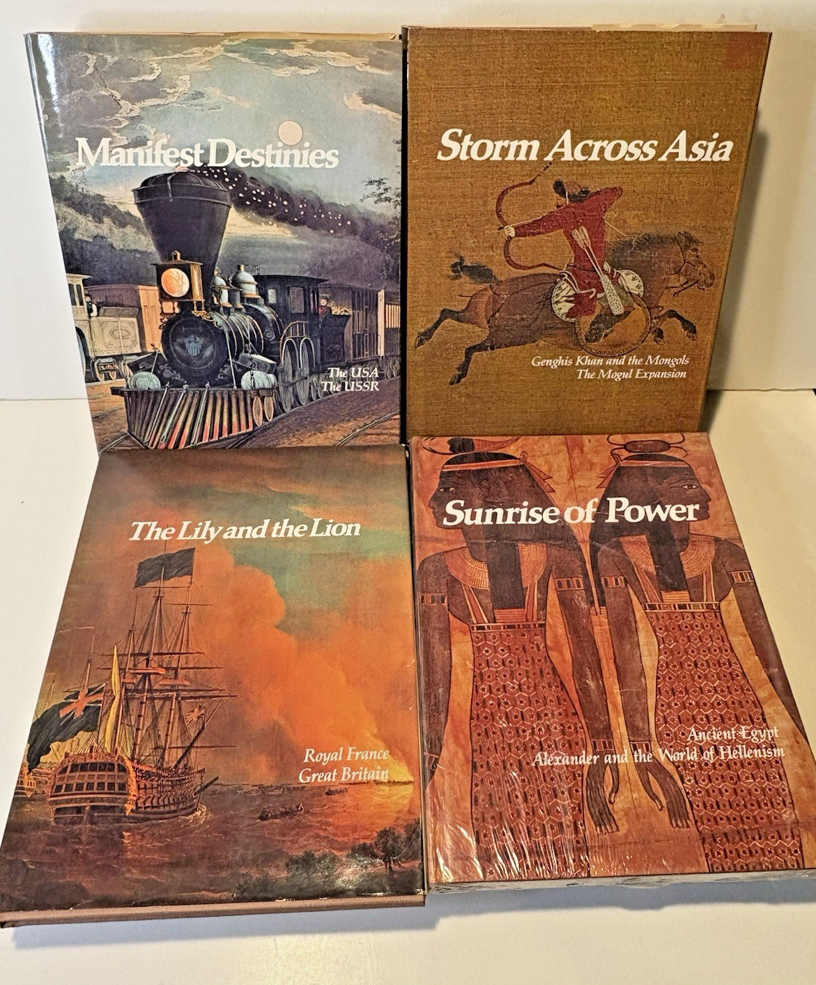 Empires Their Rise and Fall- Complete 12 Volume Set- Boston Publishing – HC