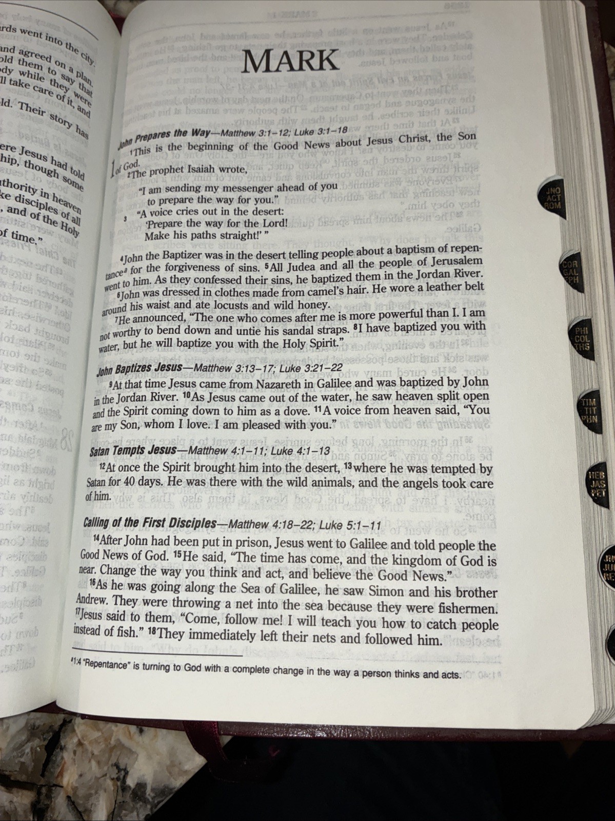 God’s Word translation bible by world publishing, Nation’s Bible Society 1995