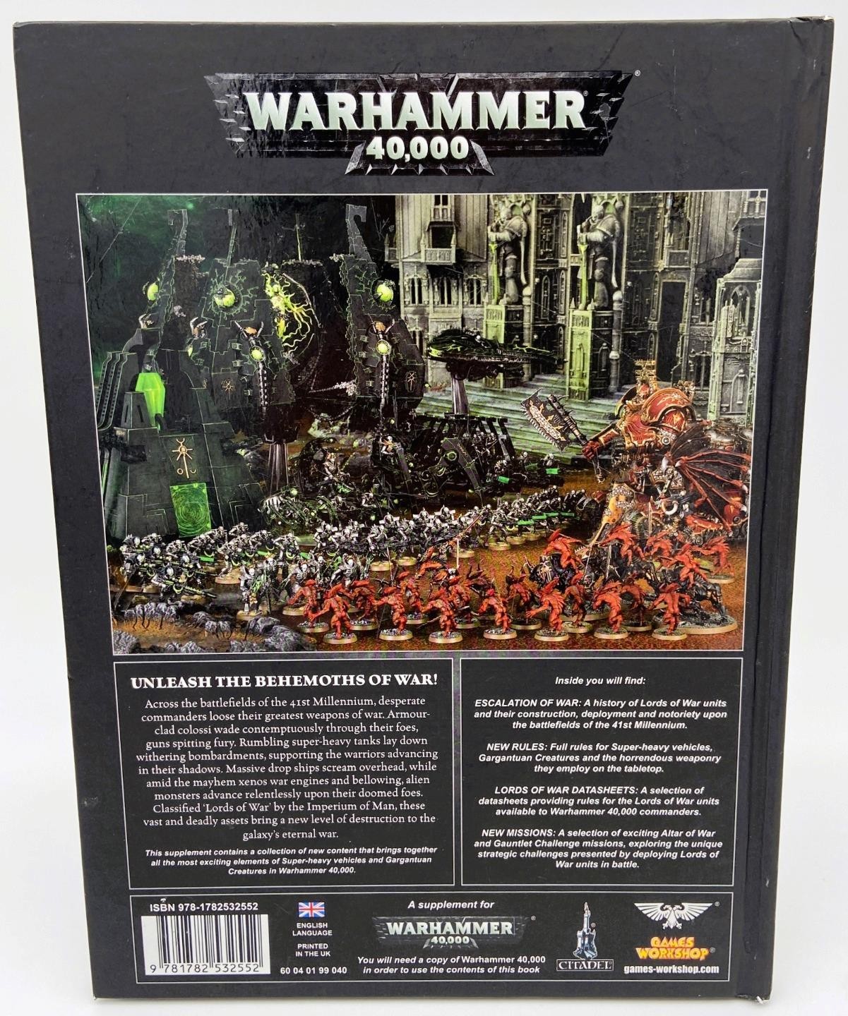 Warhammer Lot of 5 HC Books: Apocalypse Escalation Traitor’s Psychic Awakening