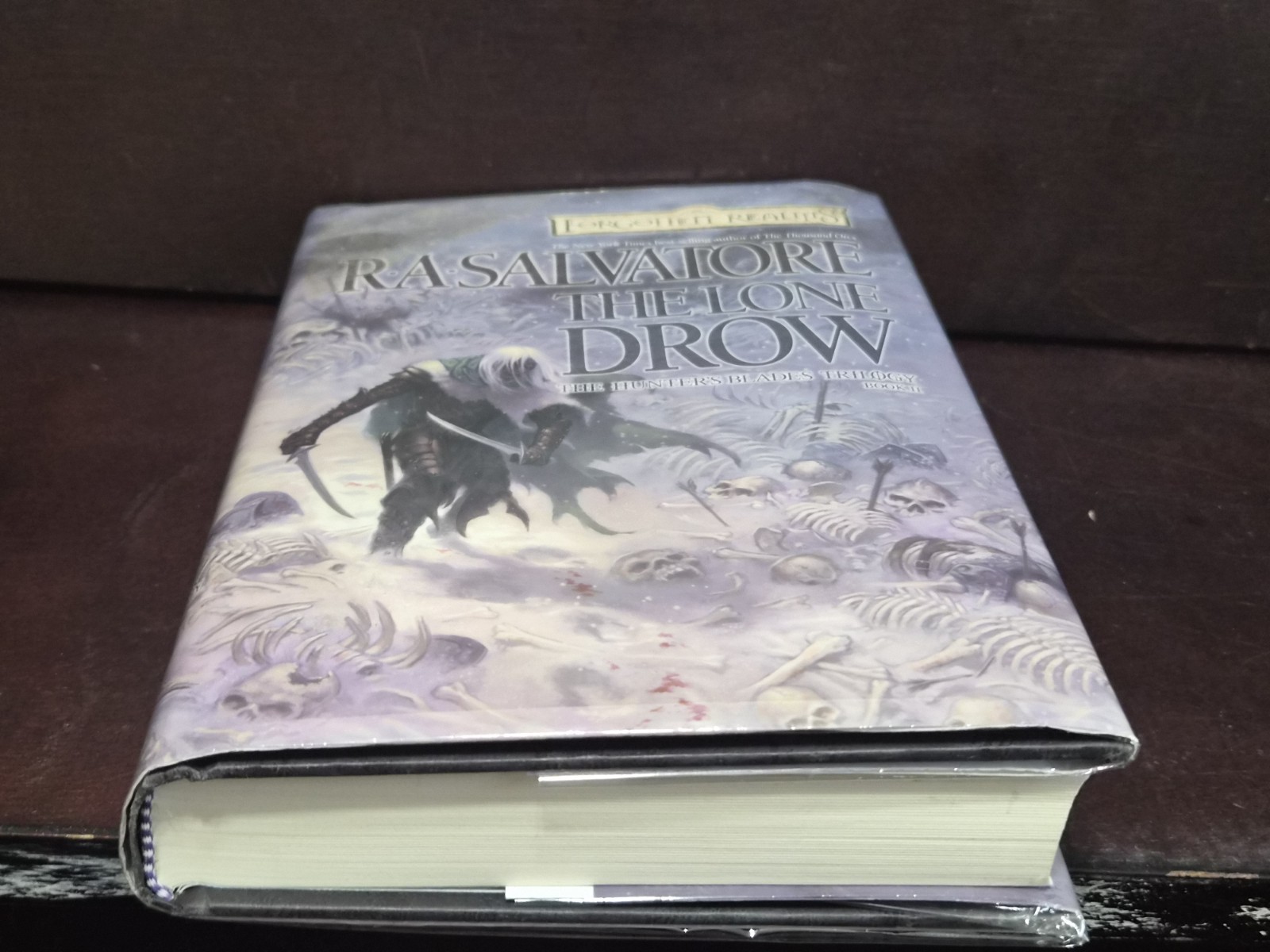 The Lone Drow R.A. Salvatore 2003 1st Ed 1st Printing HCDJ VG Mylar Protected