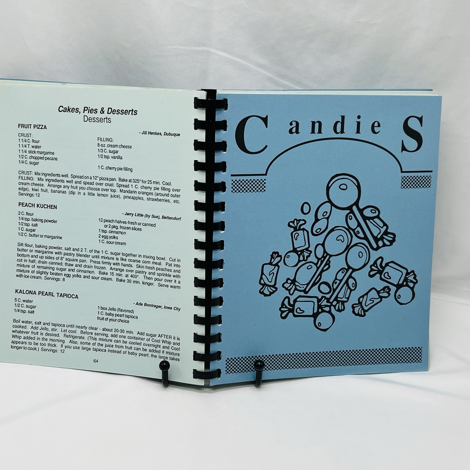 Recipes AAA to Z Cookbook Triple AAA Cookbook 1988 Spiral Bound 176 Pages