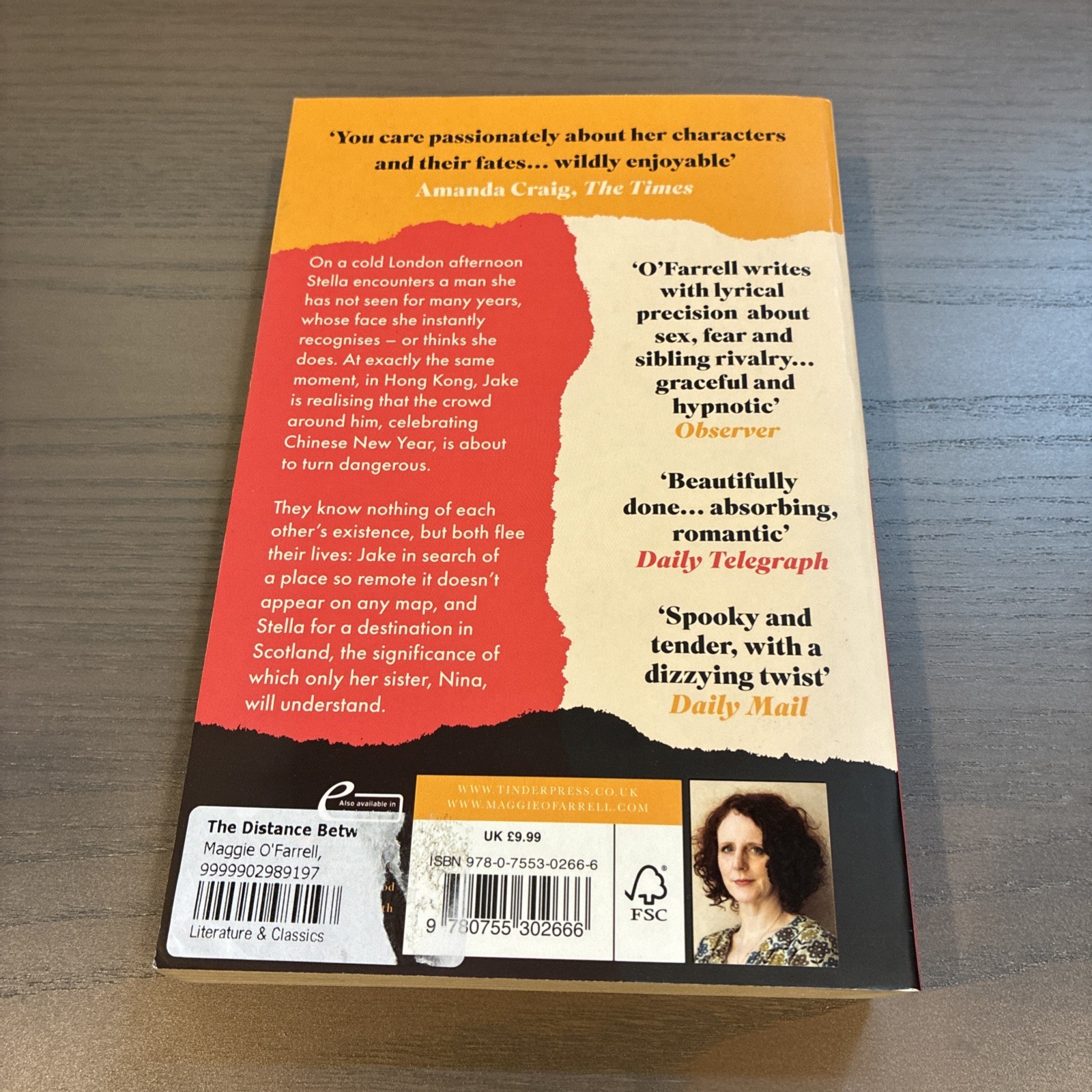 The Distance Between Us By Maggie O’Farrell (2004, Trade Paperback) Fiction