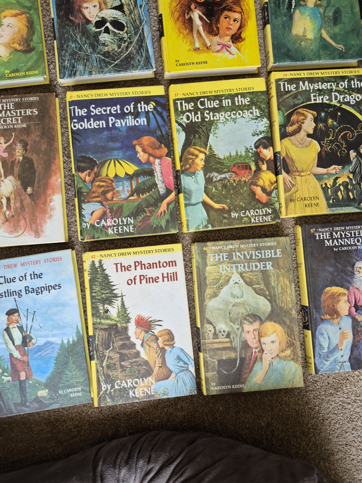 Lot (25) Vtg Nancy Drew Mystery Stories HC & 6 Hardy Boys From 1959 – 1977