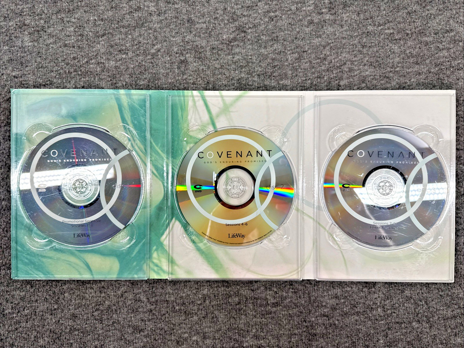 Covenant: Gods Enduring Promises, Kay Arthur, 3-Disc DVD & Study Guide Set w/Box