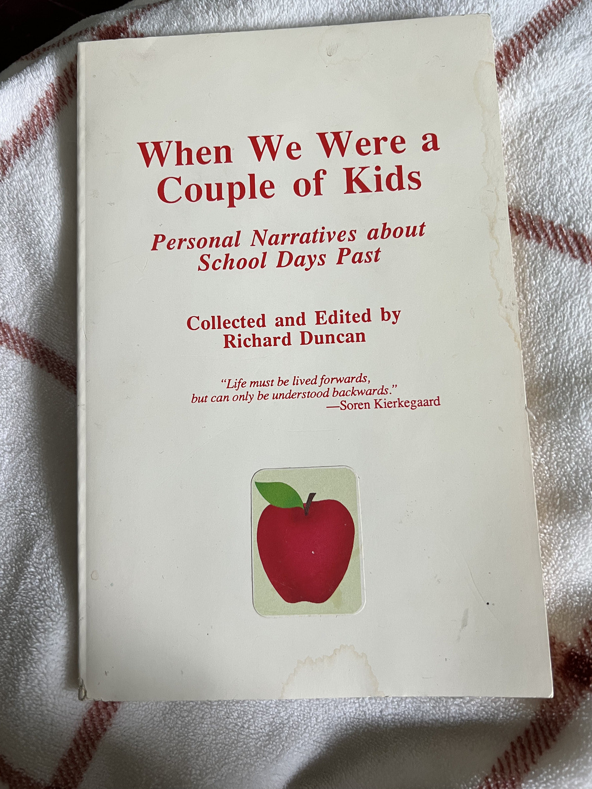 WHEN WE WERE A COUPLE OF KIDS By Richard Duncan To Carla Laemmle Vintage
