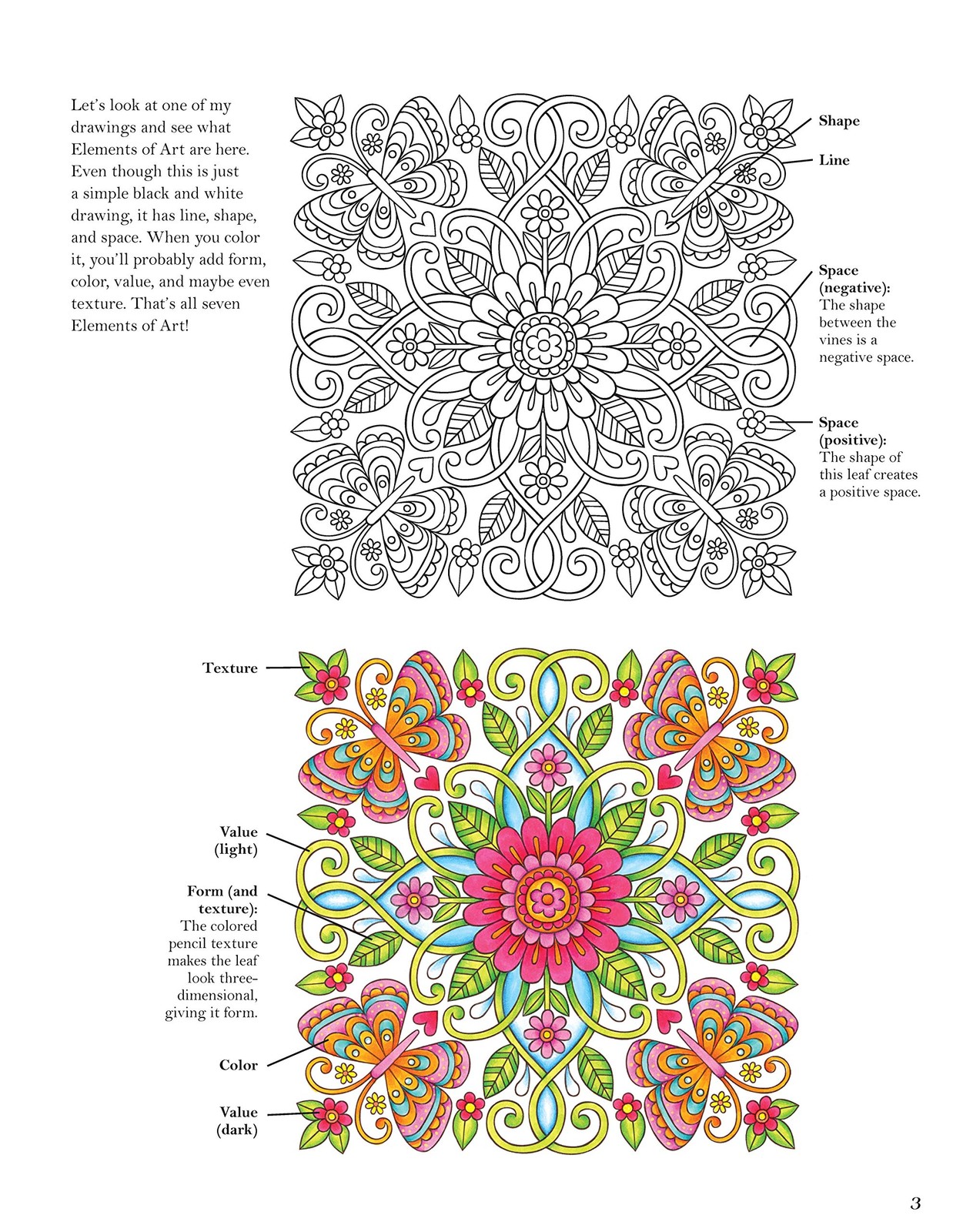 Colorful Creations Butterfly Mandalas: Coloring Book Pages Designed to…