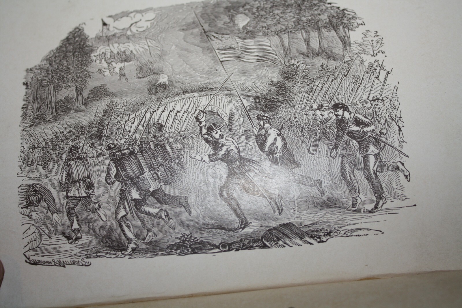 Vtg Frank Before Vicksburg Book Harry Castlemon Civil War Soldier Hardback -H -=