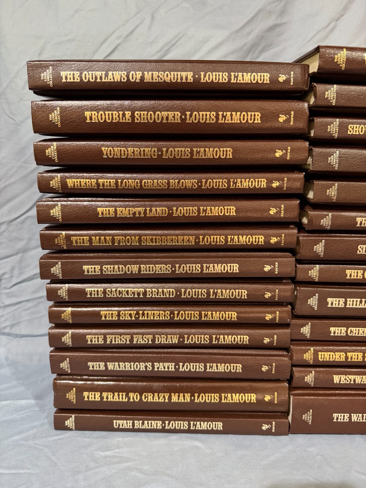 Louis L’Amour Leather Books Western (Choose Your Title)