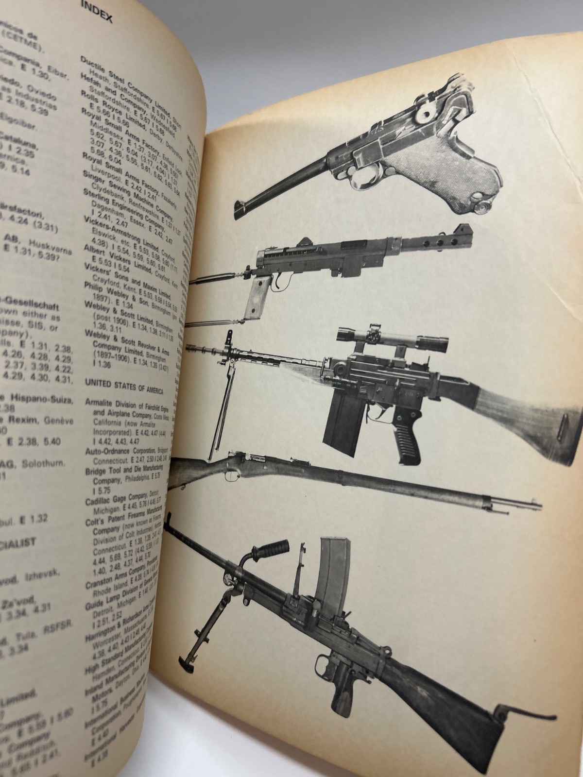 Vintage Firearms paperback book“Military Small Arms of 20th Century“ 1973