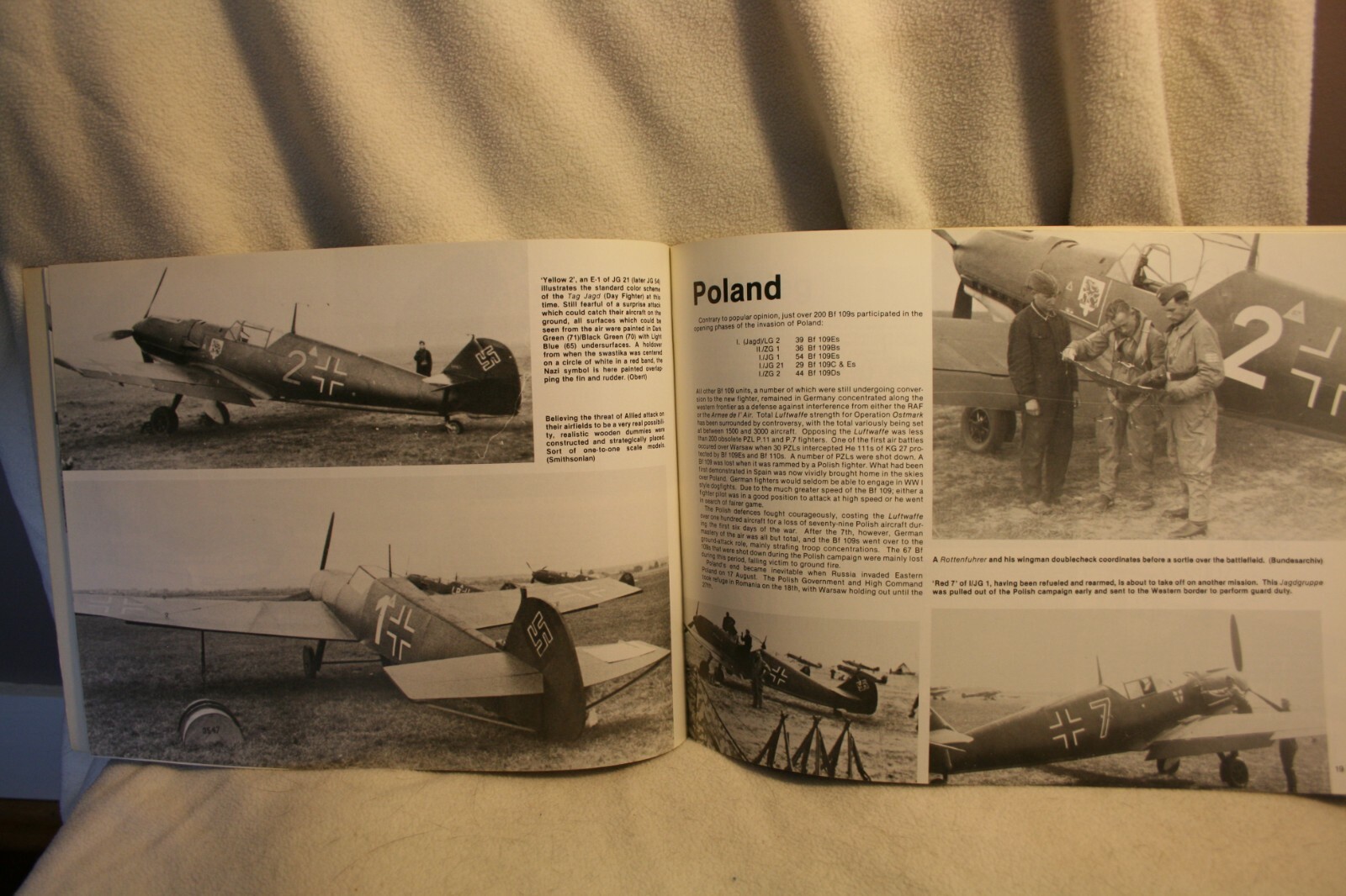 Messerschmitt Bf 109 Part 1 in Action Squadron Signal Book # 1044 Good Condition