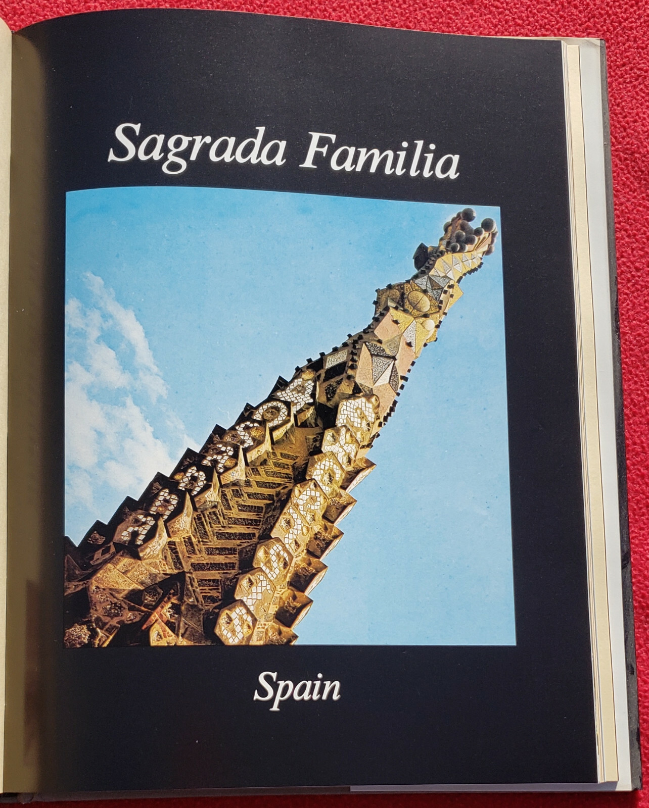 1978 Grand Tour Individual Creations Hardcover 168 Pages Taj Mahal, The Escorial