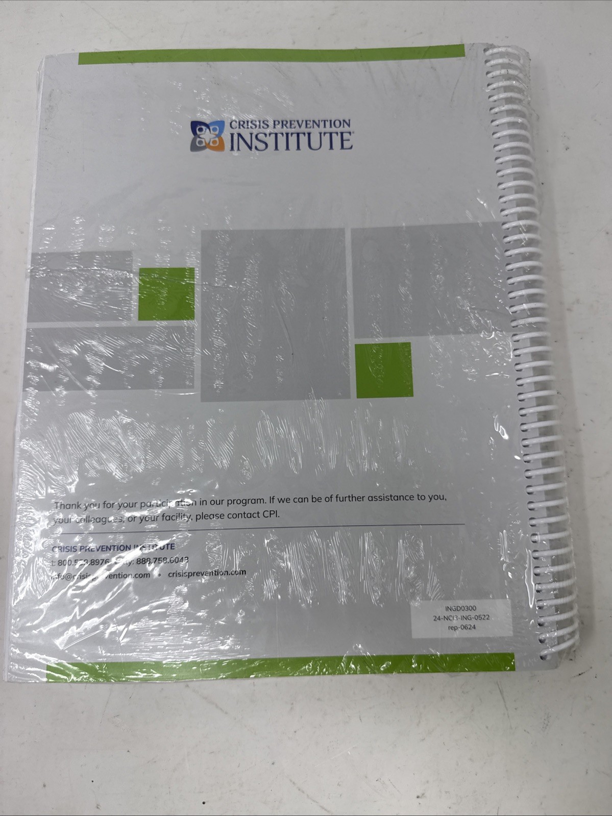 Nonviolent Crisis Intervention Training 3rd Ed Instructor Guide. CPI