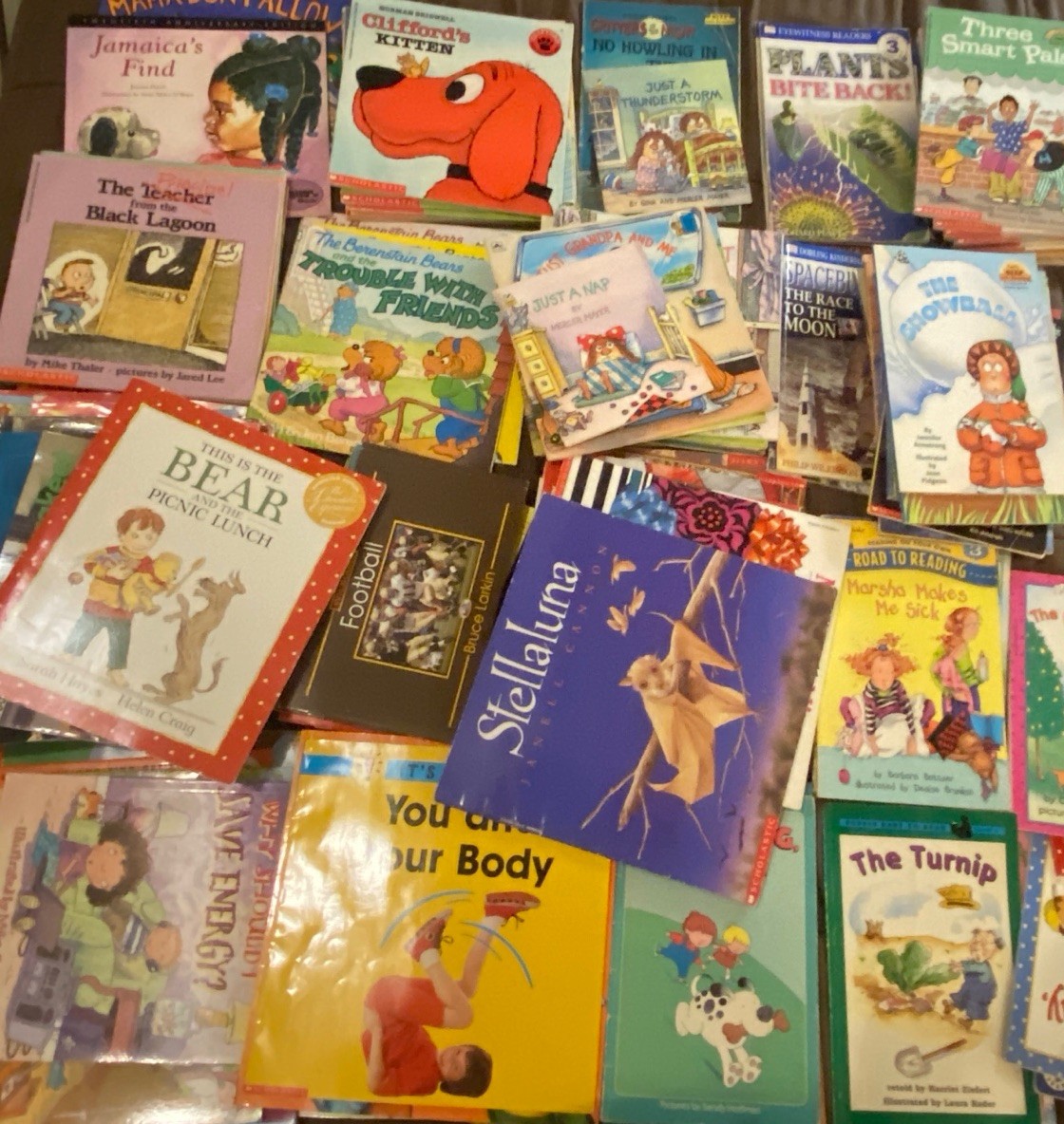 Children’s 150+ Book Lot PB Picture Books Leveled 0-4, Scholastic, Early Science