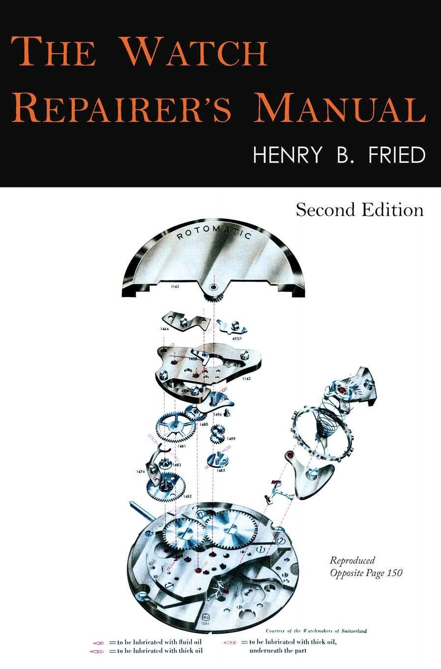 THE WATCH REPAIRER’S MANUAL: SECOND EDITION BY Henry B. Fried HARDCOVER **NEW**