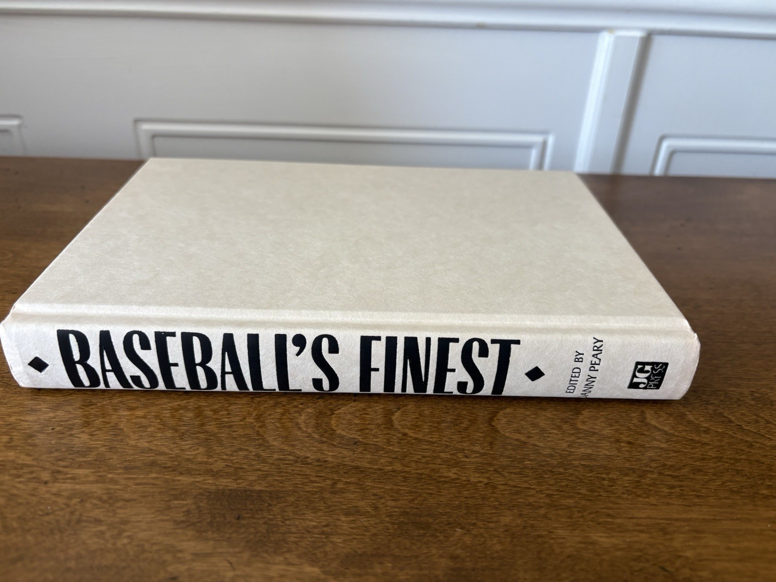 Baseball’s Finest by Danny Peary (1996, Hardcover) JG Press 383 Pages
