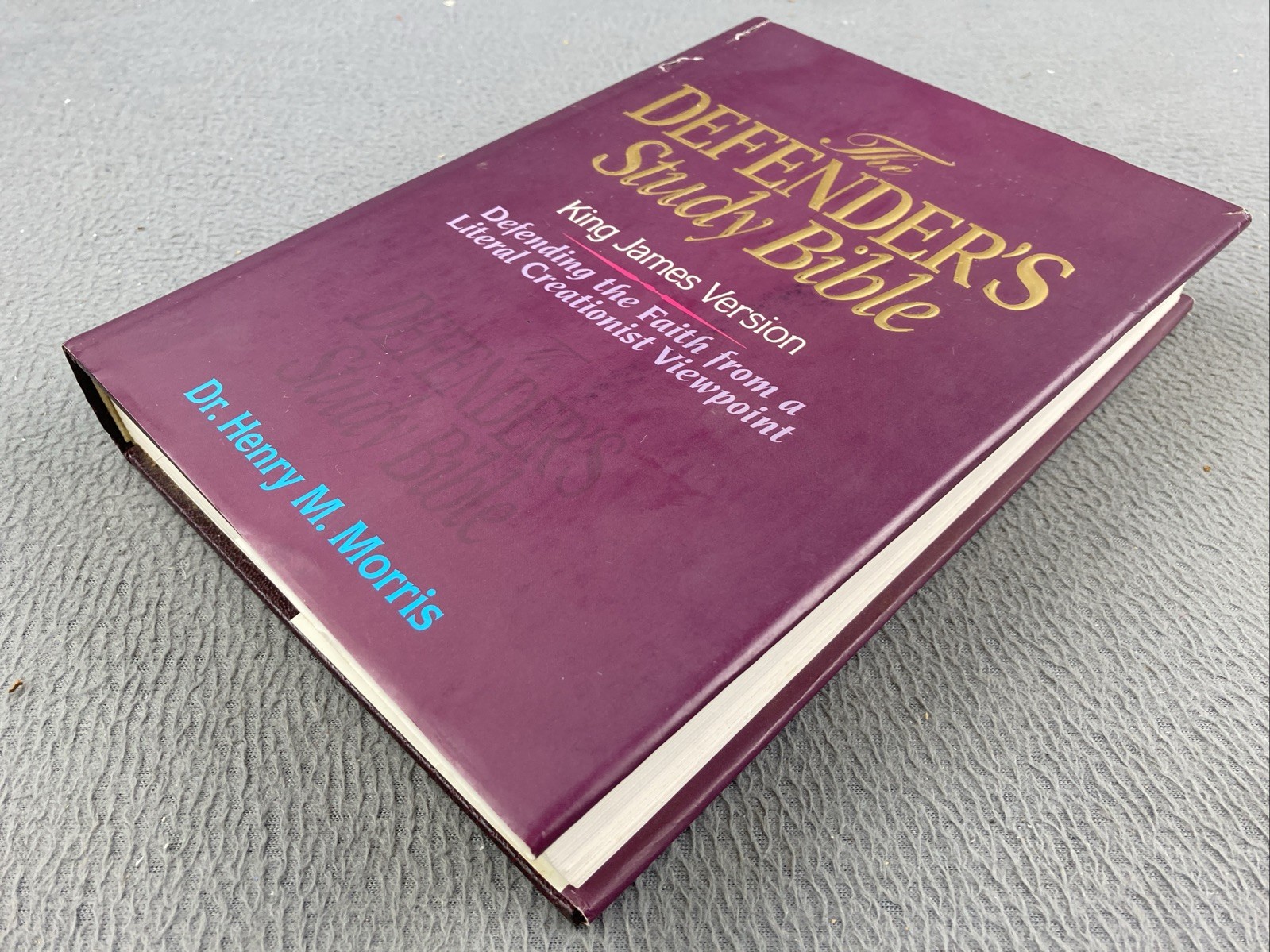 The Defender’s Study Bible King James Version – Hardcover Morris, Henry M.