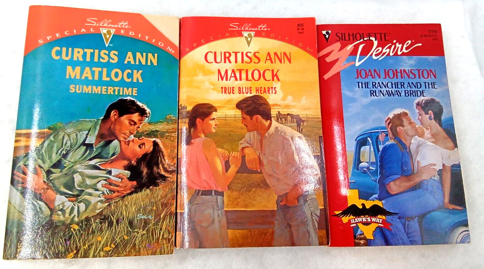 Silhouette Special Edition Paperbacks Lot of 9 Books Assorted Authors Preowned