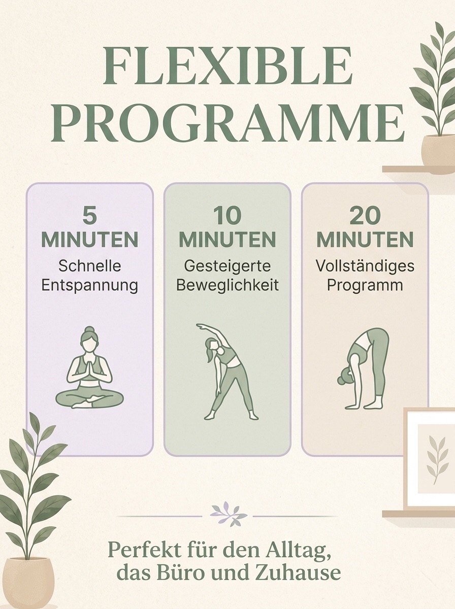 Yoga gegen Nacken- und Schulterschmerzen | 30 Übungen | PDF Download