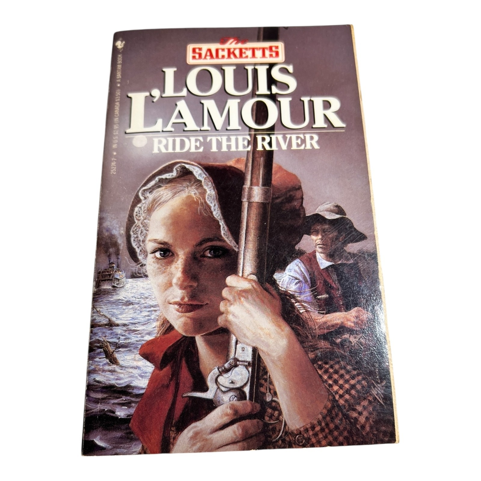 Louis L’Amour 7 Book Collection Western Adventure Novels Bantam Lot
