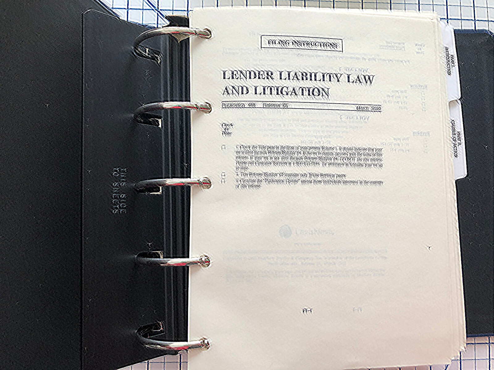 Lender Liability law and Litigation w/ Rel 65 March 2022 by Bender LexisNexis