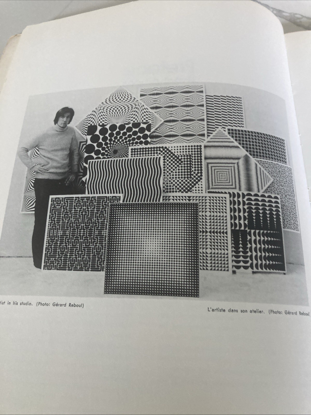 Geometrical Designs and Optical Art : 70 Original Drawings by Jean Larcher…