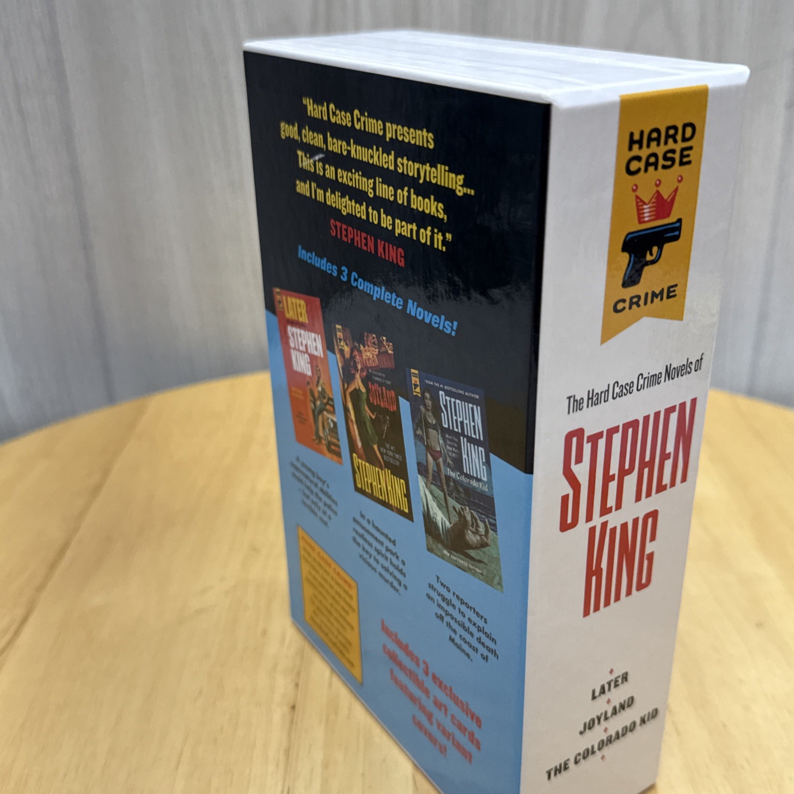 Stephen King Hard Case Crime Novels Box Set of 3 (2021, Trade Paperback)