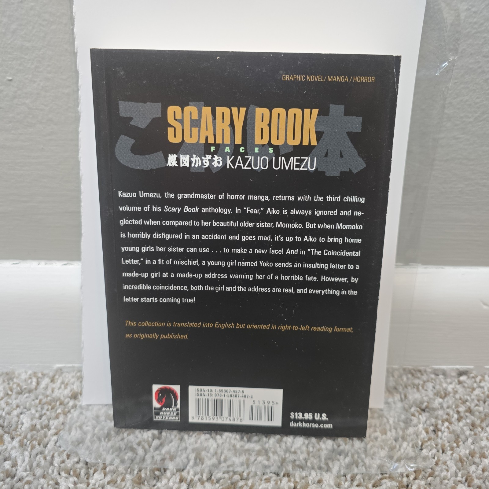 Scary Book Volume 3: Faces by Umezu, Kazuo Paperback / softback Book The Fast