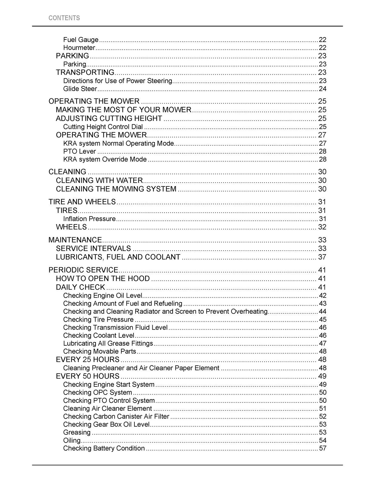 KUBOTA GR2020G GR2120 GR2120AU Lawn Ride on Mower Operators Manual – WIRE BIND