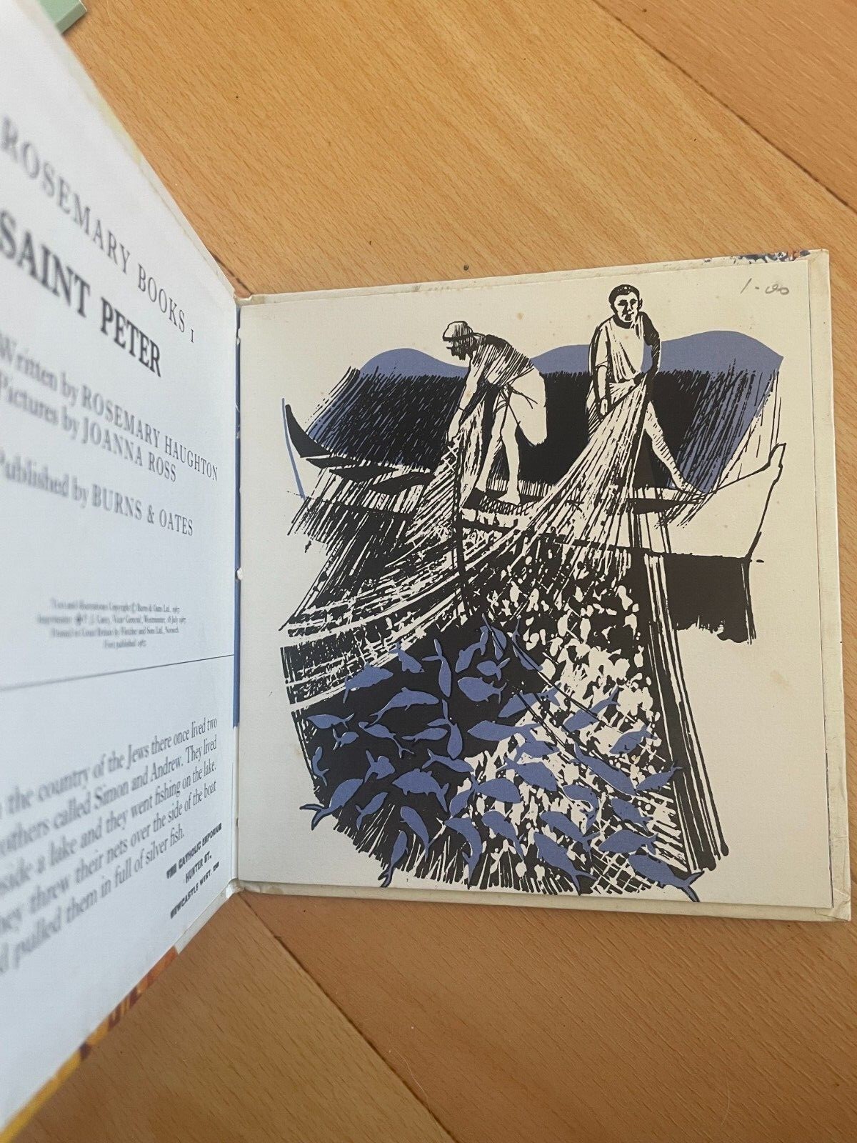 SAINT PETER. ROSEMARY BOOKS 1. HARDCOVER. 15 BY `14 CM. 1967. ROSEMARY HAUGHTON