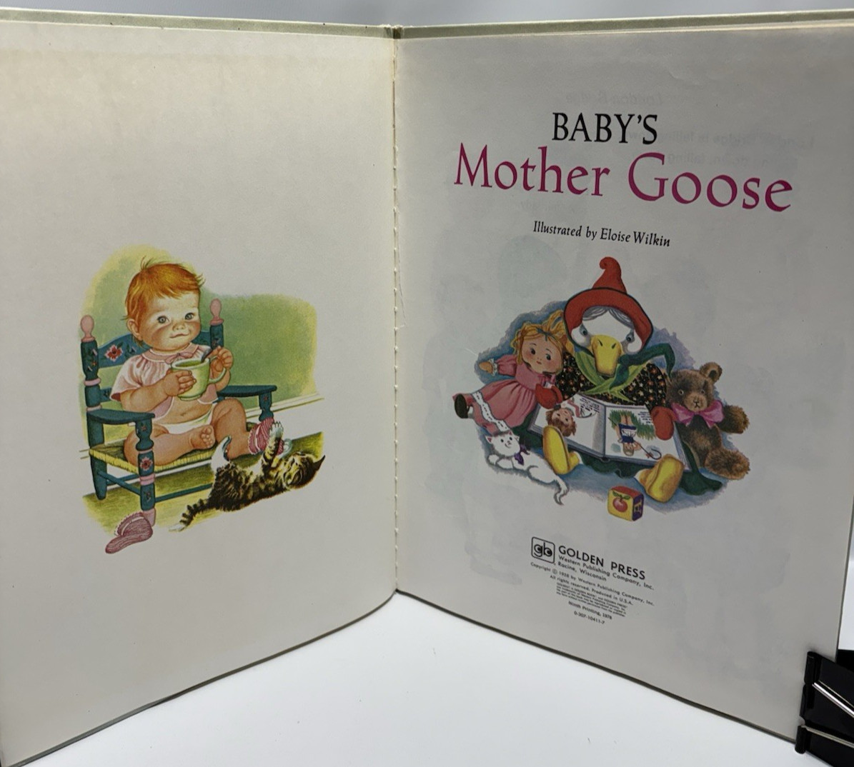 Baby’s Mother Goose, Illustrated by Eloise Wilkin, 1978 Golden Book