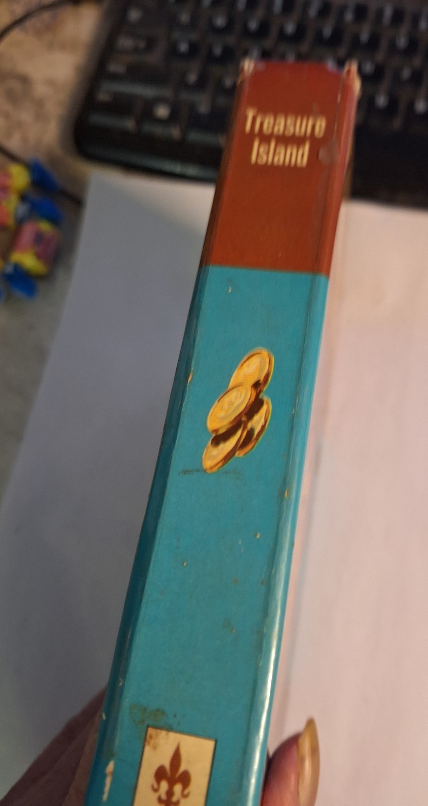 Treasure Islsnd, Copyright 1955 Whitman Publishing Hardback