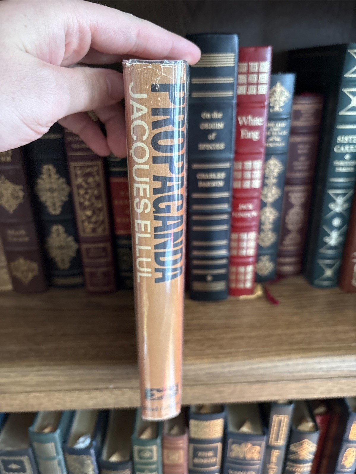 Propaganda: The Formation of Men’s Attitudes, Jacques Ellul (HC) 1st ed 3rd Ptg