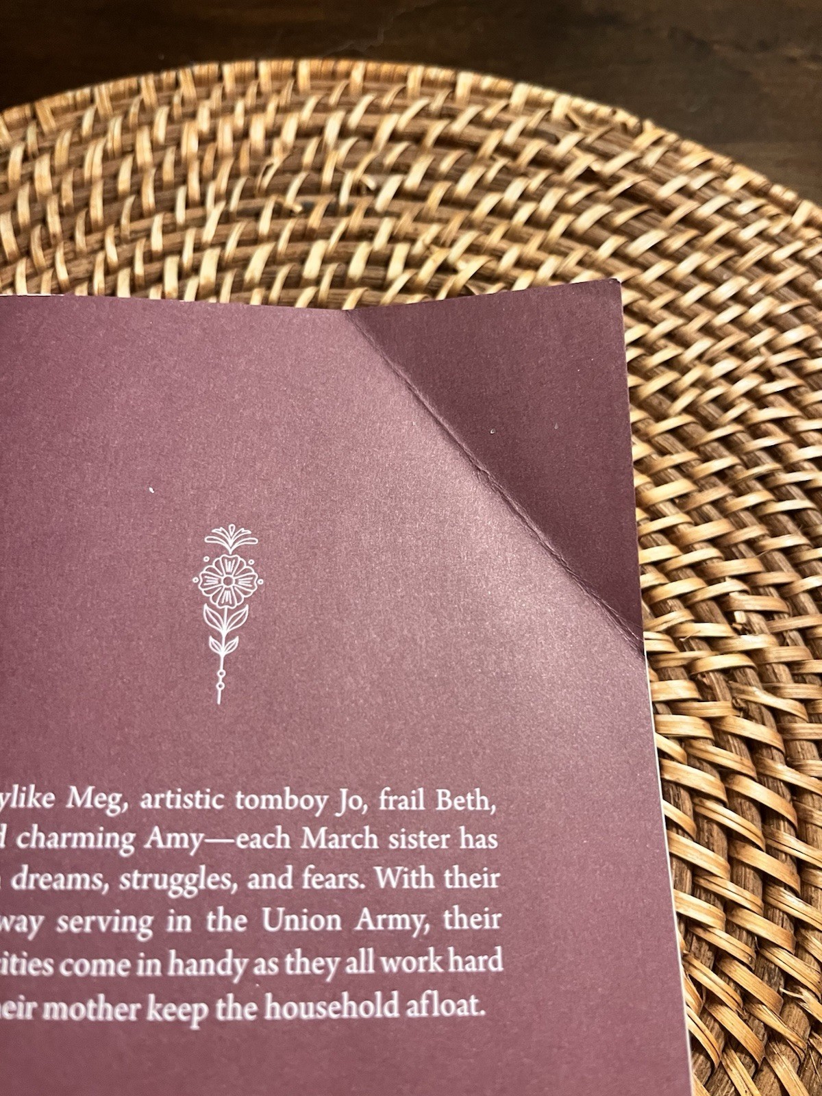 Little Women Signature Clothbound Editions by Louisa May Alcott Floral Page Edge