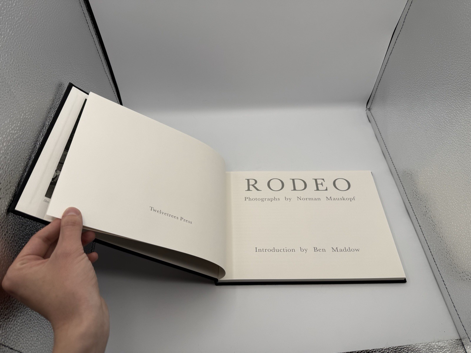 Rodeo – Photographs by Norman Mauskopf Hardcover Photography Book