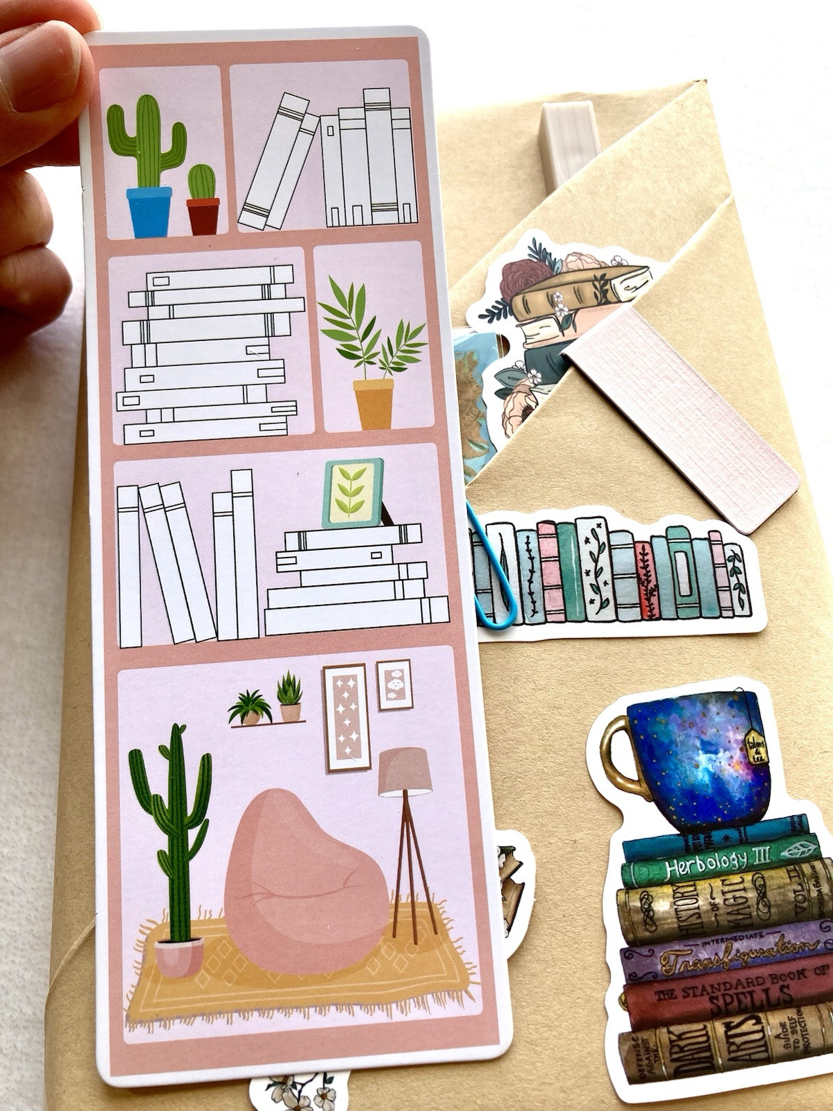 Blind Date With A Book Bookish Gift Bookmark Stickers fiction mystery Book Lover
