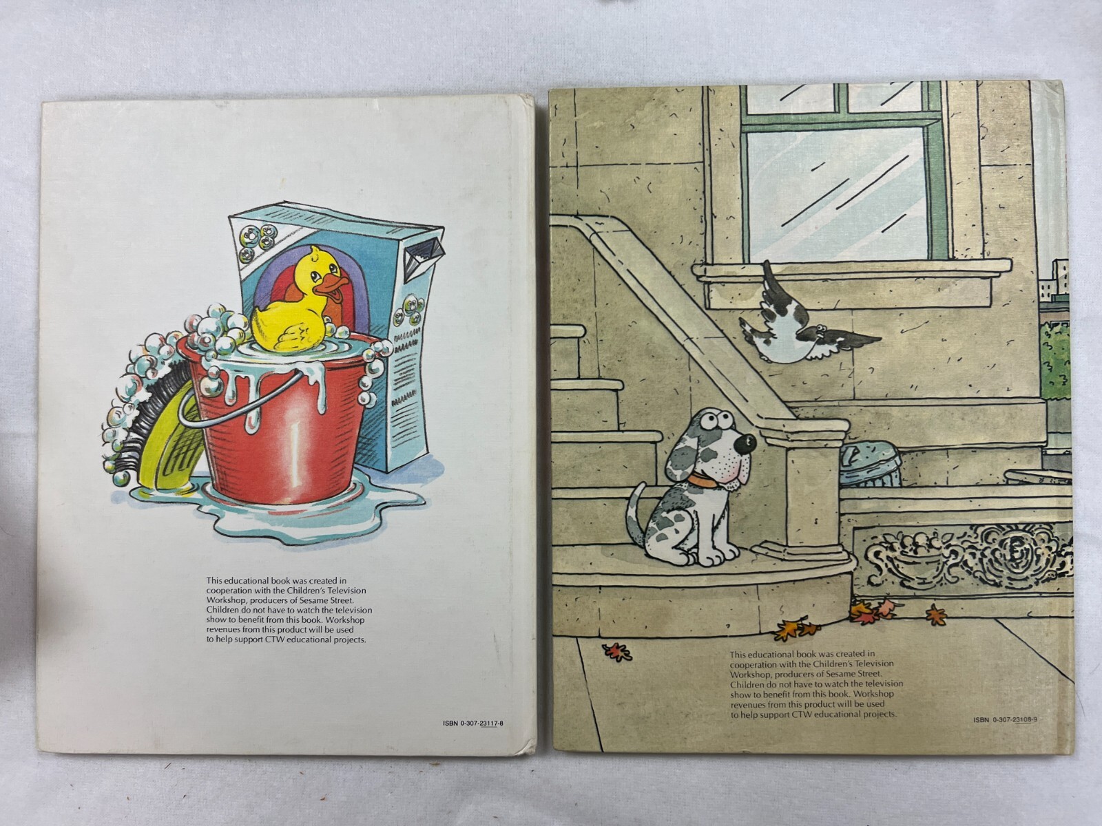 Sesame Street Book Club Books – dated 1980’s HB – lot of 14