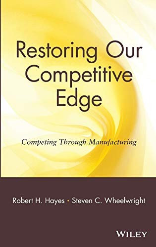 Restoring Our Competitive Edge – VERY GOOD