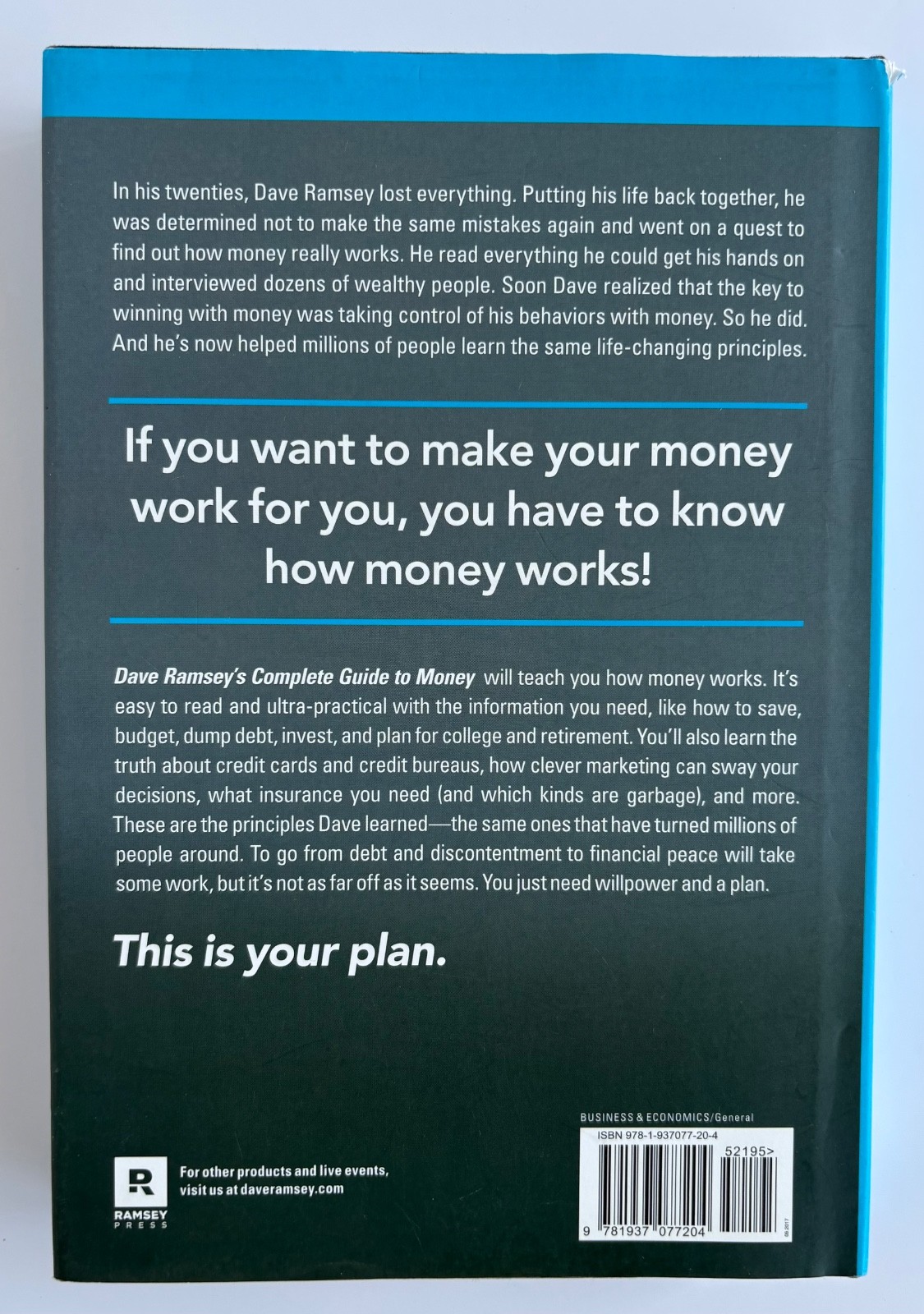 Dave Ramsey Money Book Lot Total Money Makeover Complete Guide Hardcover Set