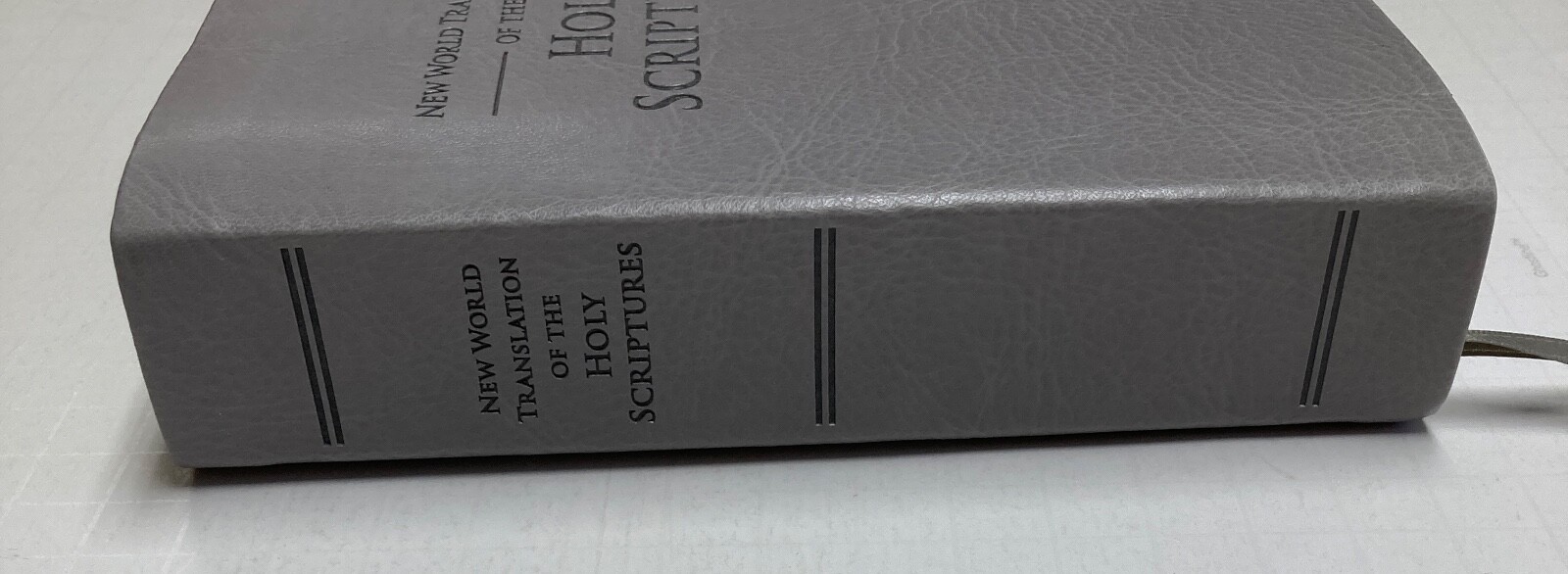 New World Translation of Holy Scriptures Bible 2015 Watchtower Grey Softcover