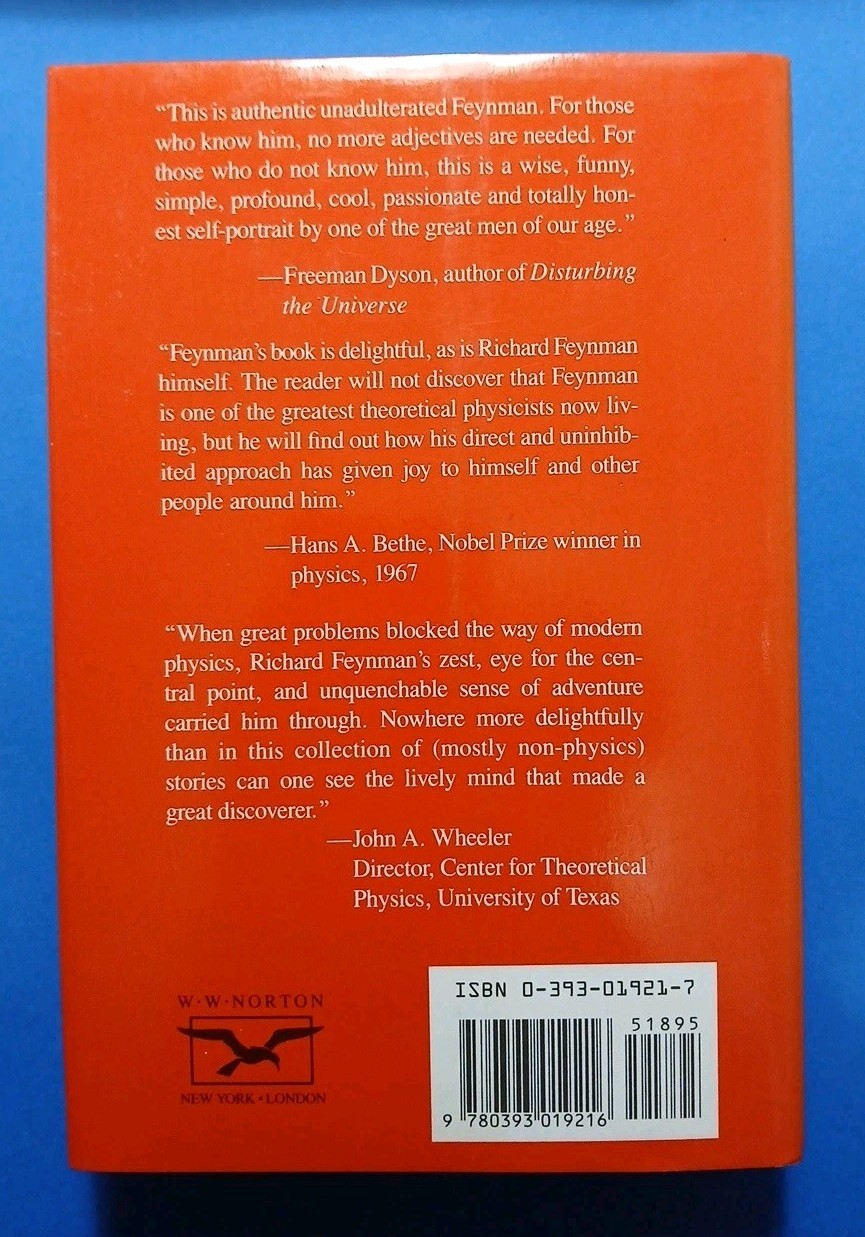 Surely You’re Joking, Mr. Feynman: Richard P Feynman (Review Copy?)