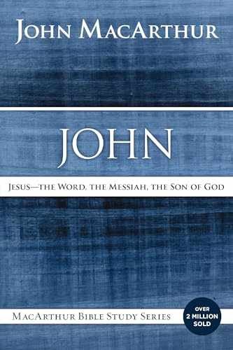John: Jesus – The Word, the – Paperback, by MacArthur John F. – Very Good o