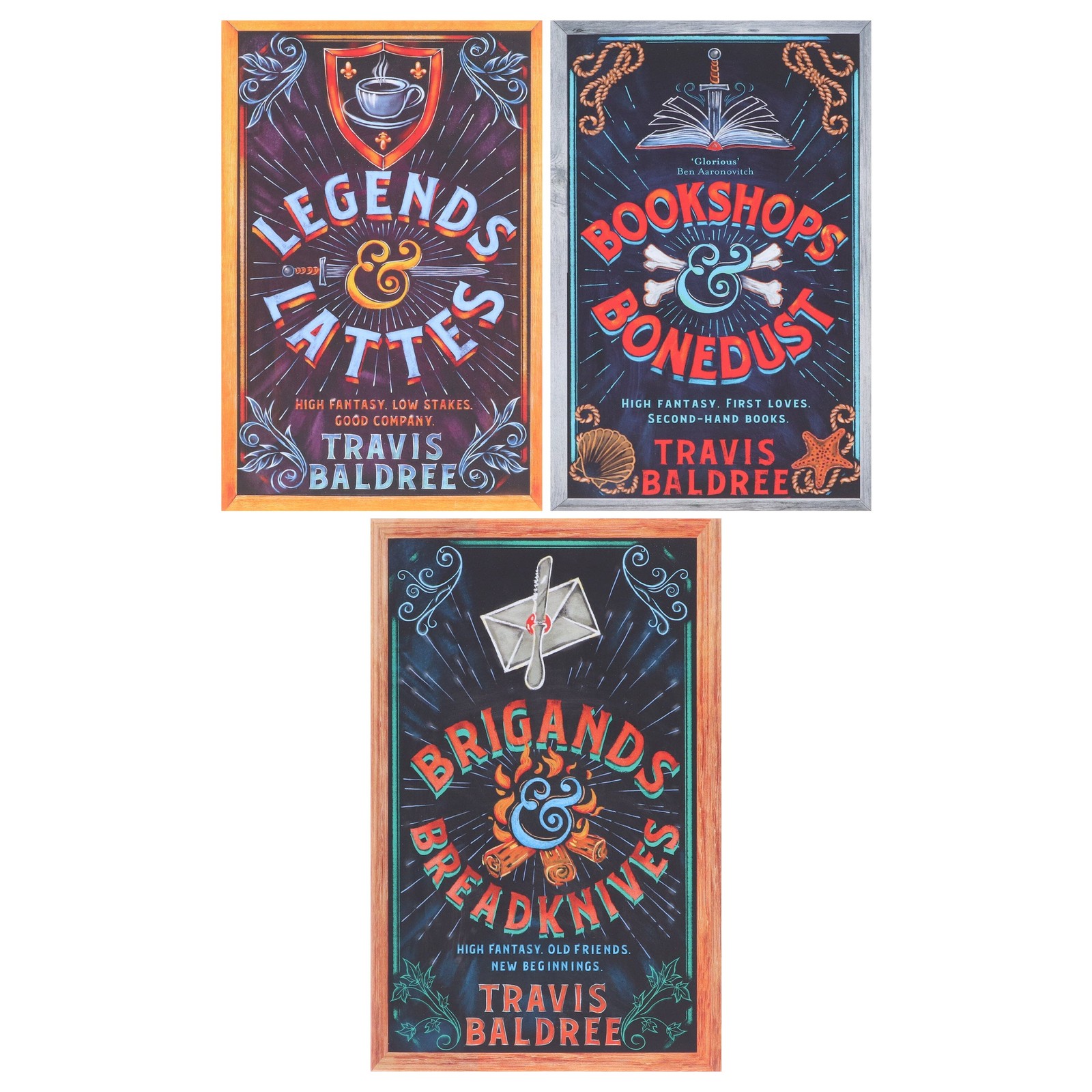 Legends & Lattes Series by Travis Baldree 3 Books – Fiction – Paperback/Hardback