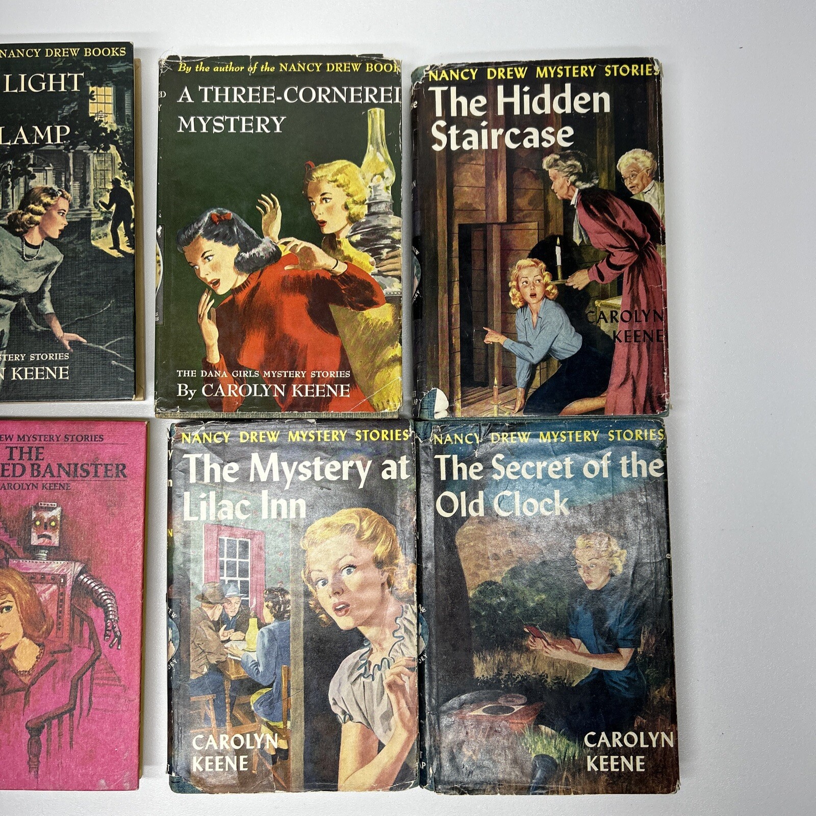 Lot Of 11 Nancy Drew Books Carolyn Keene Hardcover