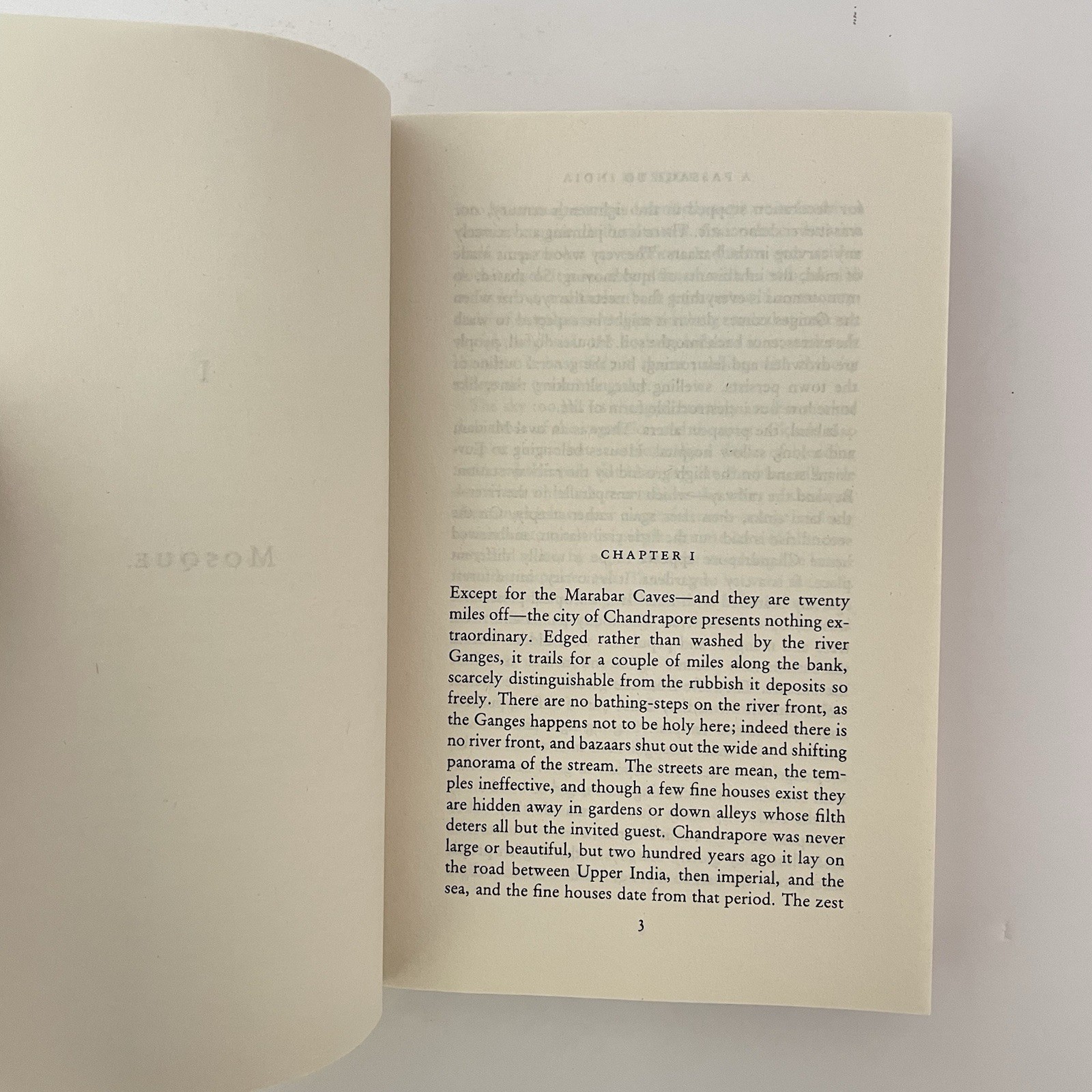 A Passage To India by E.M. Forster Softcover Book 75th Anniversary Edition